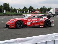 P9238942 デモラン会場へ。
SuperGT Xanavi Z。